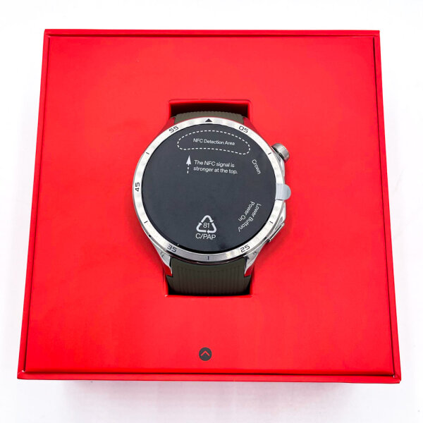 OnePlus Watch 3 46mm, 3,81 cm (1.5"), AMOLED, Touchscreen, 32 GB, GPS, OPWWE251, Grün