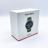 OnePlus Watch 3 46mm, 3,81 cm (1.5"), AMOLED, Touchscreen, 32 GB, GPS, OPWWE251, Grün