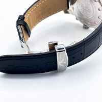 Optima OSC299 Quarzuhr, Herren, Taupe/Pearlmutt, Swiss Dual Time