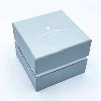 Jacques du Manoir Inspiration Elegance, Damen, 41 mm, Edelstahl, Bicolor, braunes Zifferblatt