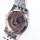 Jacques du Manoir Inspiration Elegance, Damen, 41 mm, Edelstahl, Bicolor, braunes Zifferblatt