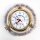 Maritime Messing Time & Tide Gezeitenuhr Wanduhr Schiffsuhr