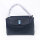 Bally Lock Me Top Handle Bag, grained leather, black, size 1, 6308514
