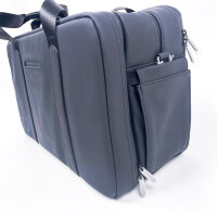 FTL Pro travel bag, 18″ laptop compartment, shoe compartment, removable garment bag, water-repellent PU leather