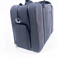 FTL Pro travel bag, 18″ laptop compartment, shoe compartment, removable garment bag, water-repellent PU leather