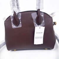 COACH Soft Empire Carryall Bag 21, Ledertasche, Braun, 20,5 × 17,5 × 13 cm, CCY99 1ZMPL