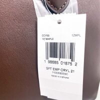 COACH Soft Empire Carryall Bag 21, Ledertasche, Braun, 20,5 × 17,5 × 13 cm, CCY99 1ZMPL