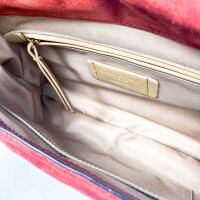 Gianni Chiarini Mirea Pochette BS 12031 CM-NASPM, Wildleder, Brick Red, 38 × 26 × 16 cm