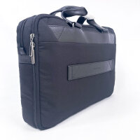 Piquadro Trakai CA5528W109/N laptop bag, black, ECONYL nylon, 41 × 29 × 8.5 cm