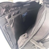 Piquadro Trakai CA5528W109/N laptop bag, black, ECONYL nylon, 41 × 29 × 8.5 cm