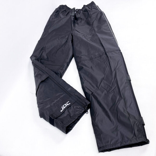 JDC Drench Polar Motorrad-Überhose, Größe S, wasserdicht, gefüttert, Schwarz, 1926