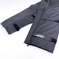 JDC Drench Polar Motorrad-Überhose, Größe S, wasserdicht, gefüttert, Schwarz, 1926