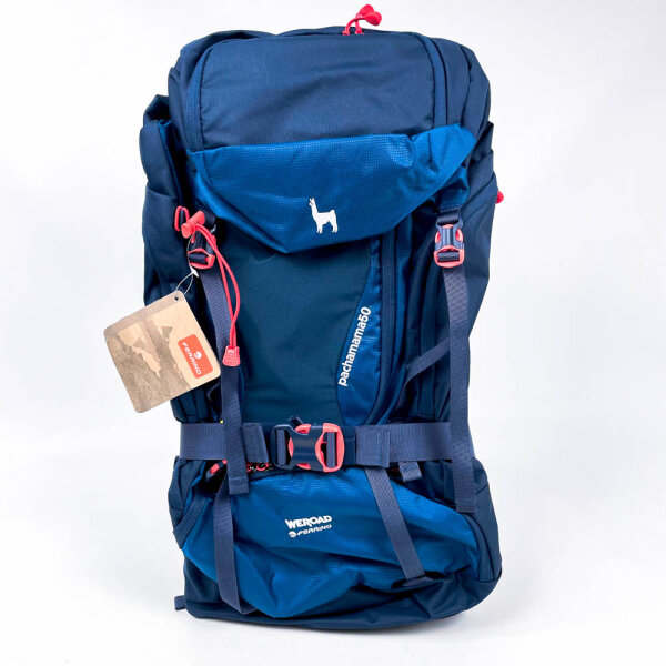WeRoad x Ferrino Pachamama 50 Trekkingrucksack, 50 L, 66 x 28 x 26 cm, Blau, 75667OBB