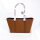 Michael Kors Temple Tote Bag, Damen, Leder, 36 x 26 x 12 cm, Braun, 30R4G1LT3L-230