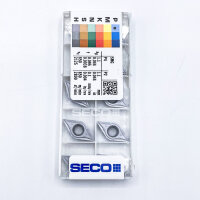 Seco, DCMT11T304-F1, Turning indexable inserts, 10×, TP1501, coated