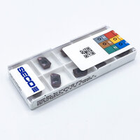 10× Seco milling inserts, XOMX10T316TR-ME07, MP2050...