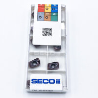 10× Seco milling inserts, XOMX10T316TR-ME07, MP2050 PVD-coated