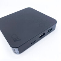 ChitramTV Classic Box Android TV Box, Android 11, Dual-WLAN, HDMI 2.0, mit Fernbedienung