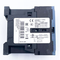 Siemens 3RT2016-2JB41 Power contactor, 3-pole, 9 A, 4 kW/400 V, 24 V DC, integrated diode, 1 normally open contact