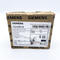 Siemens SENTRON 5SL4203-8 Leitungsschutzschalter, 400 V, 10 kA, 2-polig, D, 3 A