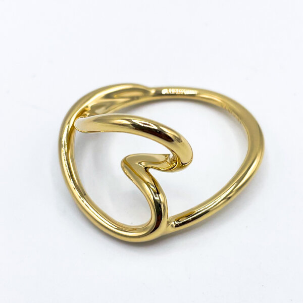 Pandora, 163288C00, Organisch Geformter Herz-Ring, Größe 60, Damen, vergoldet