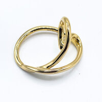 Pandora, 163288C00, Organisch Geformter Herz-Ring, Größe 60, Damen, vergoldet