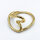 Pandora, 163288C00, Organisch Geformter Herz-Ring, Größe 60, Damen, vergoldet