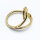 Pandora, 163288C00, Organisch Geformter Herz-Ring, Größe 60, Damen, vergoldet