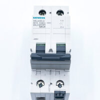 Siemens 5SL4205-8 Schutzschalter, D 0,5 A, 2-polig, 400 V, 10 kA