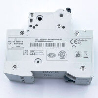Siemens 5SL4205-8 Schutzschalter, D 0,5 A, 2-polig, 400 V, 10 kA