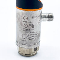 ifm PN7071 pressure sensor with display, 0–250 bar, IO-Link, G 1/4, M12