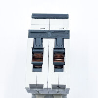 Siemens 5SY4204-7 miniature circuit breaker, C 4 A, 2-pole, 400 V, 10 kA