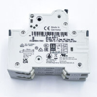 Siemens 5SY4204-7 miniature circuit breaker, C 4 A, 2-pole, 400 V, 10 kA