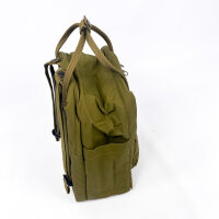 Fjällräven Kånken Laptop 13" Rucksack, Unisex, 32 x 22 x 2 cm, 13 L, Vinylon, Foliage Green, 23523-631