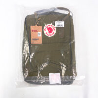 Fjällräven Kånken Laptop 13" Rucksack, Unisex, 32 x 22 x 2 cm, 13 L, Vinylon, Foliage Green, 23523-631
