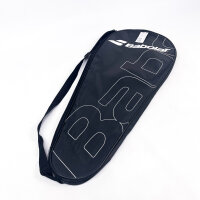 Babolat Cover Expert Racket Cover, Unisex, for 1 Tennis Racket, Black/White, 900187-105