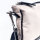 LUCRIN Geneva Small Crossbody Tasche, Unisex, Schwarz-Beige, Premium Nylon