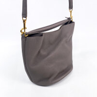 CELINE 195573CR8.10BL Bucket 16 Schultertasche Pebble genarbtes Kalbsleder Damen