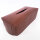 Manuel Dreesmann Cosmetic Tissue Box Cover Leather Dark Brown