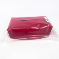 Manuel Dreesmann Tissue Box Cover, Leather, Red