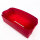 Manuel Dreesmann Tissue Box Cover, Leather, Red