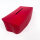 Manuel Dreesmann Tissue Box Cover, Leather, Red