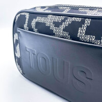 TOUS Kaos Pix Soft Umhängetasche Damen, 13.5 x 22 x 7 cm, Schwarz, Polyester, 2001851451