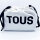 TOUS Kaos Pix Soft Umhängetasche Damen, 13.5 x 22 x 7 cm, Schwarz, Polyester, 2001851451