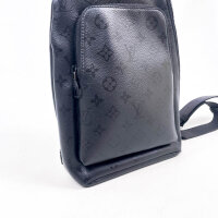 Louis Vuitton Duo Slingbag Mens, Black, Monogram Midnight