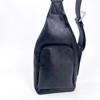 Louis Vuitton Duo Slingbag Mens, Black, Monogram Midnight