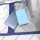 Piquadro BV5028SK-BLU Seeker Hartschalen-Trolley Unisex Blau 40 x 55 x 20 cm