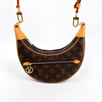 Louis Vuitton Loop Schultertasche Damen, Monogram Canvas