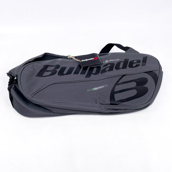 Bullpadel Padeltasche Tour Schwarz, Polyester, BPPEX007