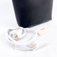 Saint Laurent Toy Shopping Tote Damen, Kalbsleder, Schwarz, 25 x 28 x 8 cm